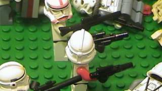 Lego Clone Wars 501st Legion IV  Confederacy Strikes filmed in 2007 [upl. by Kalfas]