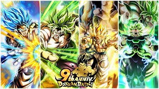 LR GOGETA BLUE amp LR FULL POWER BROLY OFICIALLY REVEALED ANIMATED ARTS  9TH ANNIVERSARY INFO [upl. by Akcinat]