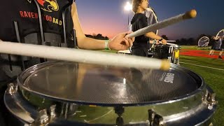 Ravenwood High School Fall 2024  Chasing Sunshine  Snare Cam  Allie [upl. by Adnhoj74]