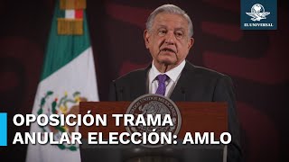 ¿Oposición y jueces preparan golpe de Estado técnico AMLO EnPortada [upl. by Nywroc]