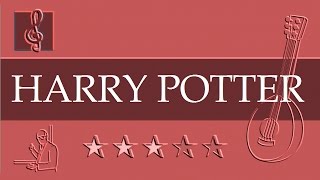 Mandolin Notes Tutorial  Harry Potter  Hedwigs Theme Sheet music [upl. by Ahsilahk]