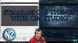 How To Use StreamLabs OBS Themes in OBS Studio [upl. by Trebleda]