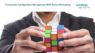 PLM Configuration Management with Active Workspace [upl. by Enninaej]