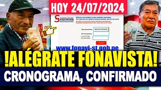 FONAVI DEVOLUCIÓN LO ÚLTIMO CONFIRMADO CRONOGRAMA EL 2 DE AGOSTO MIEMBRO FONAVISTA  SE VIENE [upl. by Ardisi]