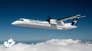 WestJet Encore  building our first Bombardier Q400 NextGen aircraft [upl. by Holub]