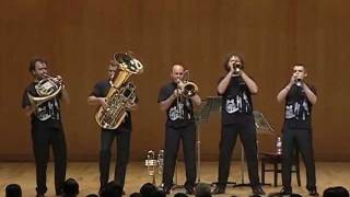 Gomalan Brass Quintet  Libertango LIVE IN TOKYO [upl. by Perrins]