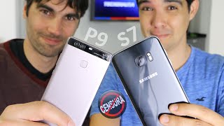 mi GALAXY S7 vs HUAWEI P9 de Marc  Charla sin censura [upl. by Annohsed]