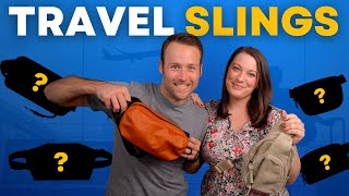 Best Travel Slings 6 Genius MUSTHAVE Sling Bags for Carry On Travel [upl. by Paderna]