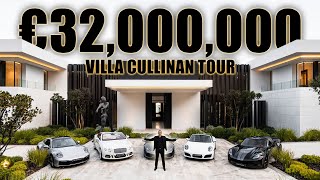 Inside €32000000 Villa Cullinan Best Luxury Modern House in Marbella Zagaleta  Drumelia Tour 10 [upl. by Sorodoeht]