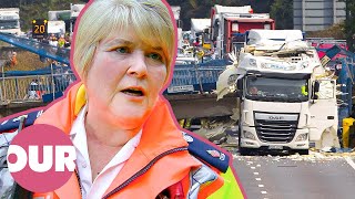 One Of The Worst Accidents In Motorway History  Britains Busiest Motorway E3  Our Stories [upl. by Lydnek575]