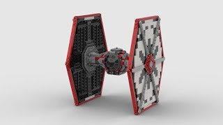 LEGO Star Wars Imperial TIE Fighter 75211 Modification Tutorial [upl. by Camroc]