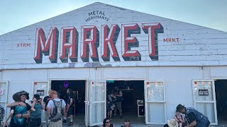 Hellfest 2024  Metal Market walkthrough [upl. by Acenom101]