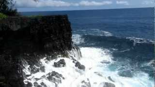 Waves Crashing on Cliff [upl. by Howard830]