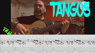 Rafael Cortés  tangos guitar tab tutorialmp4 [upl. by Charmaine387]