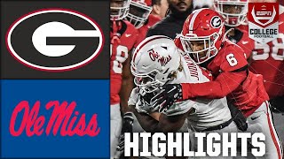 Georgia Bulldogs vs Ole Miss Rebels  Full Game Highlights [upl. by Devina]