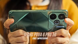 TECNO POVA 6 Pro 5G initial impressions [upl. by Blunt]