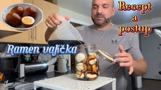 Ako robiť Ramen vajíčka Recept a postup [upl. by Hasheem534]