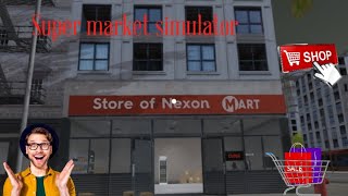 I opened a store in super market simulator [upl. by Elehcir]