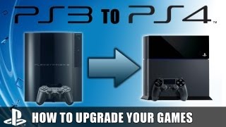 PlayStation 4 Upgrade Programme How To Upgrade PS3 Games to PS4 Games [upl. by Chane]