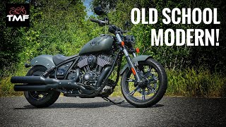 2022 Indian Chief Dark Horse Review  Old School Modern 4K [upl. by Adnilak185]