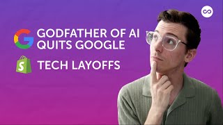 Godfather of AI leaves Google tech layoffs and writers strike fears artificial intelligence [upl. by Regina]