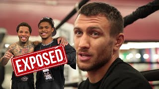 WOW VASYL LOMACHENKO JUST EXPOSED TANK DAVIS amp SHAKUR STEVENSON [upl. by Sabas290]