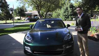 Porsche SLC Setting Your Garage Opener In A Porsche Panamera [upl. by Lanae]