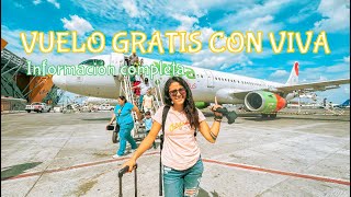 VUELO GRATIS con VIVA AEROBUS por SOBRE VENTA [upl. by Attenyw]