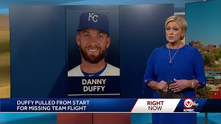 Royals pitcher Danny Duffy to miss start due to ‘disciplinary decision’ [upl. by Cordalia]