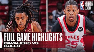 CAVALIERS vs BULLS  NBA SUMMER LEAGUE  FULL GAME HIGHLIGHTS [upl. by Afesoj]