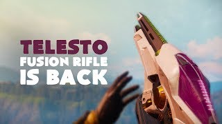 Telesto is BACK Exotic Fusion Rifle Review  Destiny 2 Curse of Osiris [upl. by Ahsinra]