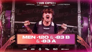 TBB OPEN SUMMER EDITION 2024  MEN  120 83B 83A [upl. by Webber856]