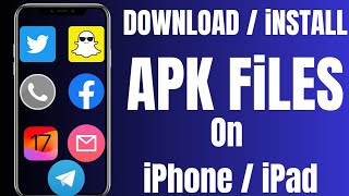 how to install apk files on ios 2023  how to install downloaded apk file in iphone [upl. by Evan]