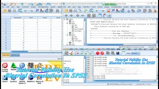 Tutorial Validity Use Point Biserial Correlation In SPSS [upl. by Alyehc]