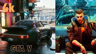 Cyberpunk vs GTA V Which OpenWorld Legend Reigns Supreme [upl. by Aicsile]