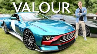 Essai Aston Martin Valour à 15 M€ V12 et boite MANU exclusivité à lAnglaise [upl. by Dave]