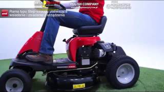 Traktorek do koszenia trawy MTD SMART MiniRider 60 SDE [upl. by Akinod155]