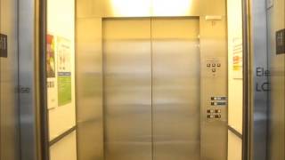 All the Fujitec elevators at the IKEA Coquitlam [upl. by Nidnerb]