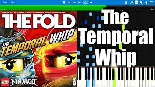 LEGO NINJAGO  The Temporal Whip by The Fold  Synthesia Piano Tutorial [upl. by Hairahs]