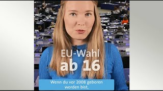 Die nächste Europawahl soll im Frühjahr 2024 stattfinden tagesschau euparlament europa [upl. by Yadnil482]