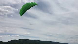 Flying The Sportzone 25m Power Kite I WAS INTERRUPTED BY THE ICECREAM GUY [upl. by Eachern]