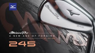 Mizuno Pro 245 irons  Official RampD Summary [upl. by Jecho]