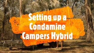 Setting up our Condamine Campers Hybrid our Jayco Swan replacement [upl. by Trinity]