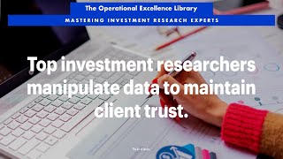 EXPOSED Investment Experts Caught Manipulating Data for Client Trust [upl. by Aluino]