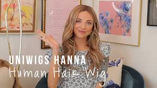 Wig Review Hanna Remy Human Hair Mono Wig [upl. by Anrim]