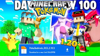 BEST POKÉMON MOD FOR MINECRAFT PE 12080  NEW POKEBLOCK MOD FOR MCPE  POKEMON MODPACK FOR MCPE [upl. by Bernette]