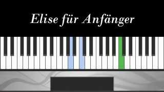 Beethoven für Elise Klavier lernen [upl. by Anoiuq]