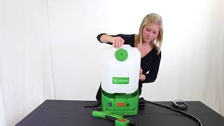 Victory Innovations  How to Use the Backpack Electrostatic Sprayer [upl. by Hermie]