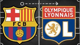 Barcelona vs Lyon Champions League 2019 Round of 16 2nd Leg  TACTICAL PREVIEW [upl. by Stanislaus697]