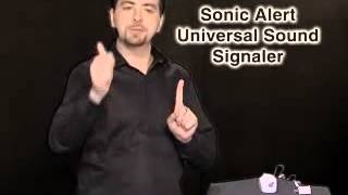 Sonic Alert Universal Sound Signaler  Product SKU USS360 [upl. by Odnaloy]